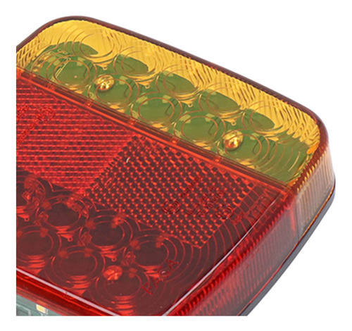 Kit De Luces Cuadradas For Remolque, Inalámbricas, Impermea