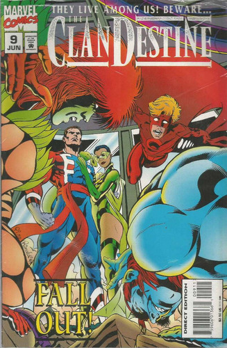 Cland Destine N° 09 - Marvel Comics 9 - Bonellihq Cx422 