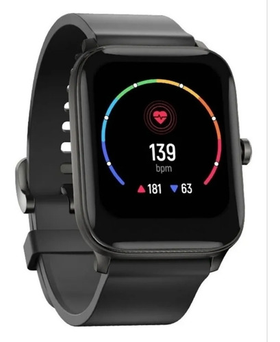 Smartwatch Haylou Ls09 Bluetooth 5.0 1.69" caixa 1.69" de  metal, pulseira de  silicone