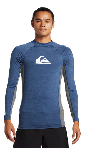 Rashguard Quiksilver Playa Hombre Aqywr03142-bylh Azul
