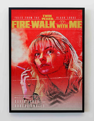 Cuadro 33x48cm Poster Twin Peaks David Lynch