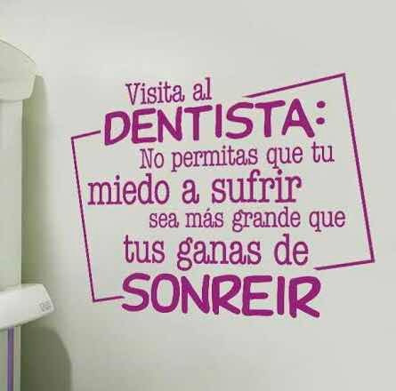 Vinil Decorativo Para Consultorio Dental 50x70