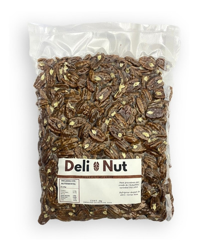 Imagen 1 de 2 de Nuez Mitades 1 Kg Pelada Pecana Primera Calidad De Temporada