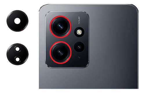 Lente Vidro Da Câmera Para Xiaomi Redmi 13c