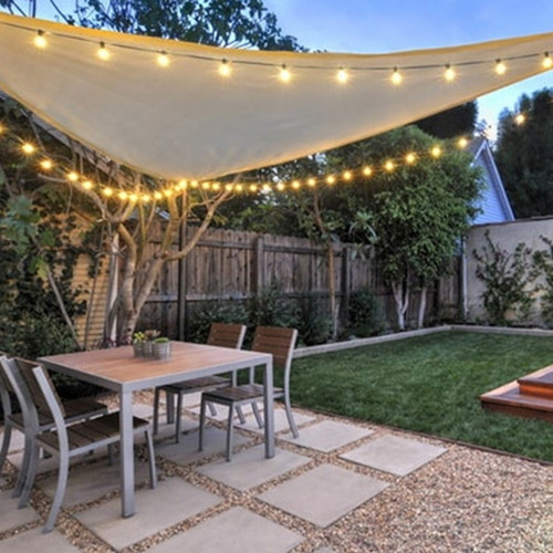 Imagen 7 de 8 de Toldo Vela Sombreadora 3x3x3m Triangular Toldo Vela Terraza