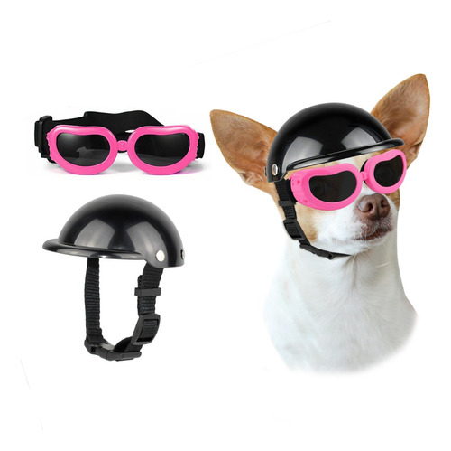 Gafas De Sol Y Protección Para Cascos Para Perros Pequeños