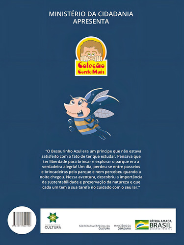 Besourinho Azul (O), de (Ilustrador) Vaz, Sedenir Sotelo. Conte Mais Editorial Federação Espírita do Rio Grande do Sul, capa mole em português, 2019