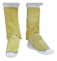 Comprar Polainas Soldador Cuero Descarne Reforzado Con Sujetador 