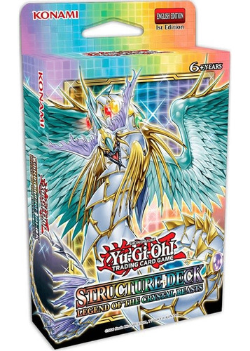 Yugioh Mazo Structure Deck - Legend Of The Crystal Beasts