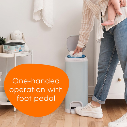 Cubo Para Pañales Diaper Genie Select De Acero Inoxidable Az