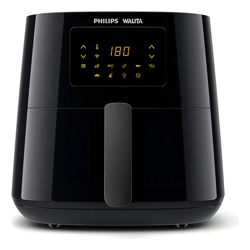 Fritadeira Airfryer Xl Conectada Philips Walita Preta Ri9280 Cor Preto