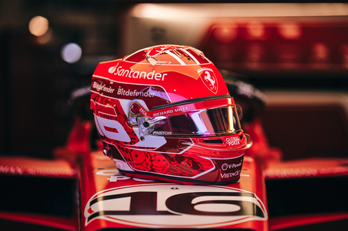 Poleron Ferrari F1 Charles Leclerc Las Vegas Gp Black