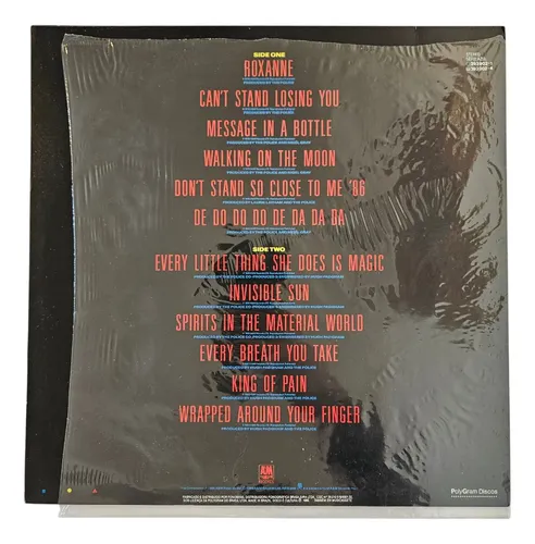 Lp - The Police - Every Breath You Take - The Singles (1986
