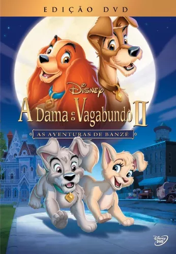 Dvd A Dama E O Vagabundo - Lacrado - Original - Disney