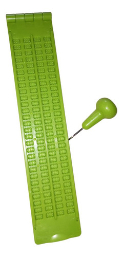 Tablero De Escritura Braille 4 Líneas 28 Celdas