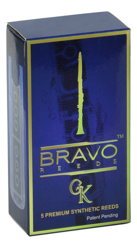 Bravo Canas Sinteticas Para Clarinete Bb - Fuerza 2.5 (caja 
