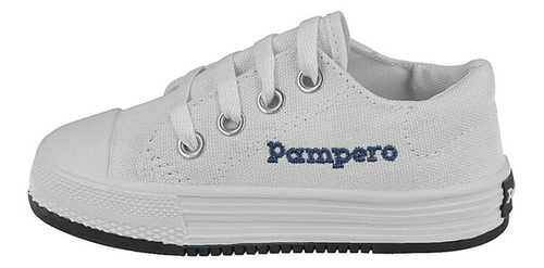 Zapatilla Lona Blanco Pampero Infantil