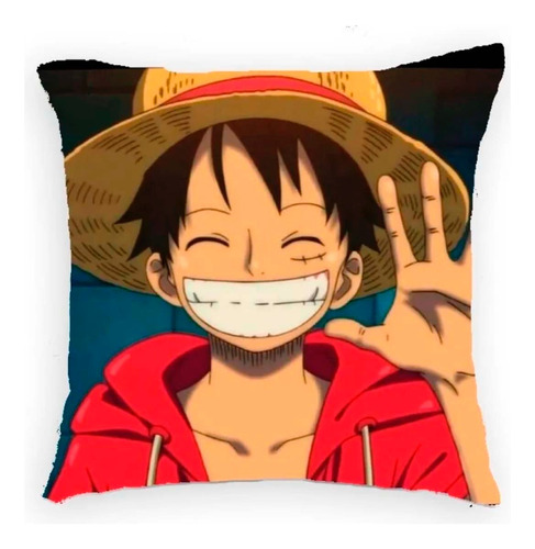 Luffy One Piece Regalo Chopper Zero Sanji Cojín 40x40 