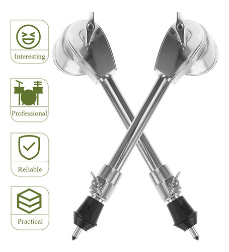 Kit De Batería Con Patas De Tambor De Metal, Soporte Para Ba