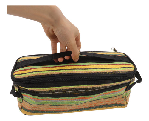Bolsa De Almacenamiento Para Vajillas De Camping, Soporte Pa