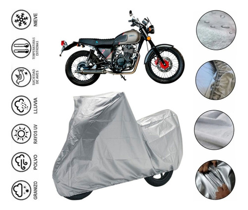 Cover Impermeable Moto Para Vento Lucky 7 400