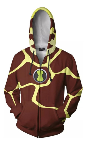 Alien Heroes 3d Sudadera Con Cremallera Cardigan Hoodie