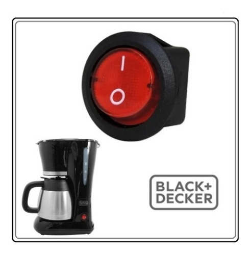 Botão Liga Desliga Cafeteira Black Decker Cm15-br