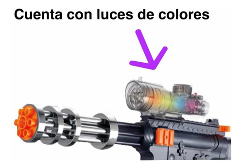 Rifle Hidrogel Manual Recargable Pistola Lanzador Orbeez Luz