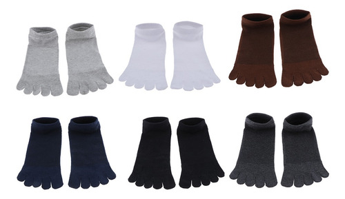 Calcetines De Tobillos De Dedos Separados De Algodón