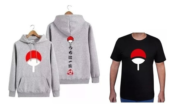 blusa de frio clã uchiha