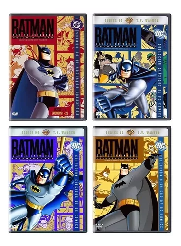 Batman La Serie Animada Completa Volumen 1 2 3 4 Dvd | Meses sin intereses