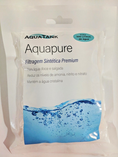 Aquatank Aquapure C/ Bag Trata 500l Melhor Que Purigen 125ml