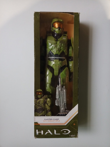 Master Chief With Assault Rifle Halo Infinite