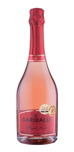 Imagem 1 de 2 de Espumante Garibaldi Brut Rosé Pinot Noir 750ml