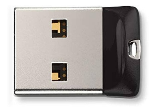 Memoria USB SanDisk Cruzer Fit 64GB 2.0 negro