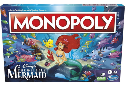 Monopoly: Juego De Mesa De Disney's The Little Mermaid Editi