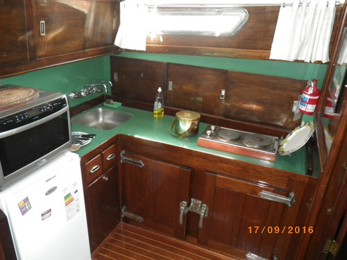Crucero Clásico De Madera (ithurbide) 16mts 2 Perkins 165hp