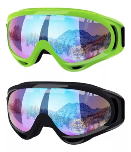 Gafas de esquí de nieve, gafas de snowboard para hombres, mujeres, jóvenes, niños