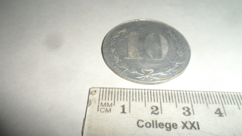 Moneda Ficha De Casino 10 P. C. (Usado)