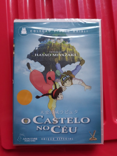 Dvd O Castelo No Céu Original Lacrado 