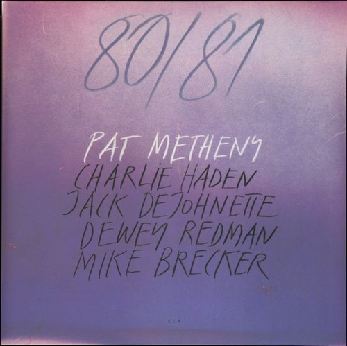 Vinilo Pat Metheny, Charlie Haden, Jack Dejohnette, 80/81