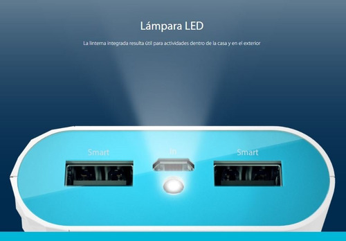 Batería Cargador Power Bank Tp-link 15600 Mah 2 Usb Linterna
