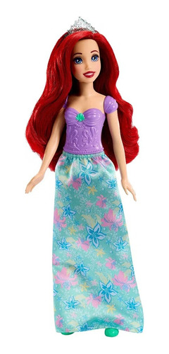 Boneca Princesa Disney Articulada Saia Estampada - Mattel