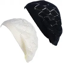 Comprar Gorros Sombreros Y Boinas Suave Y Ligero Blanco Talla Única