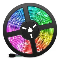 Comprar Cinta Tira Led Rgb 5050 X 5m +  Control Remoto + Fuente 12v