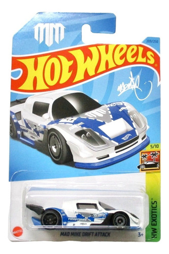 Hotweels Mad Mike Drift Attack Año 2024