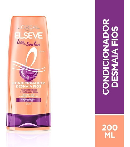 Condicionador Elseve Liso Dos Sonhos 200ml L'oréal Paris