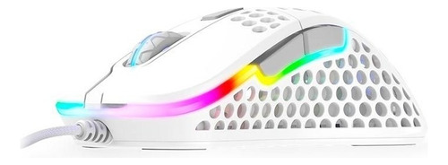 Mouse Gamer Rgb Xtrfy M4 16000 Dpi Branco