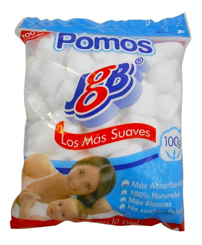 Algodon Jgb Pomos X 100g