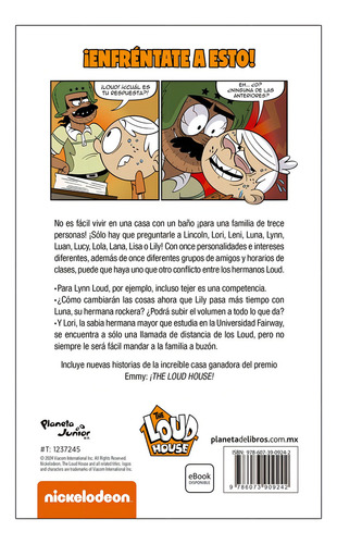 The Loud House. Rivalidad Fraternal, De Nickelodeon. Nickelodeon, Vol. 1. Editorial Grupo Planeta, Tapa Blanda, Edición 1 En Español, 2024